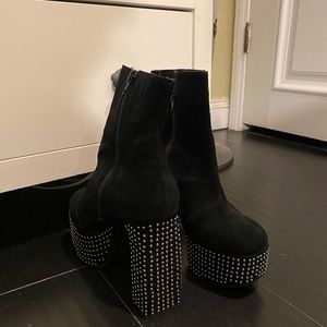 Jeffrey Campbell Studded Platform Booties
